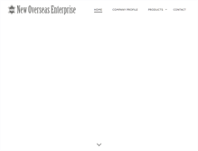 Tablet Screenshot of newoverseasenterprise.com